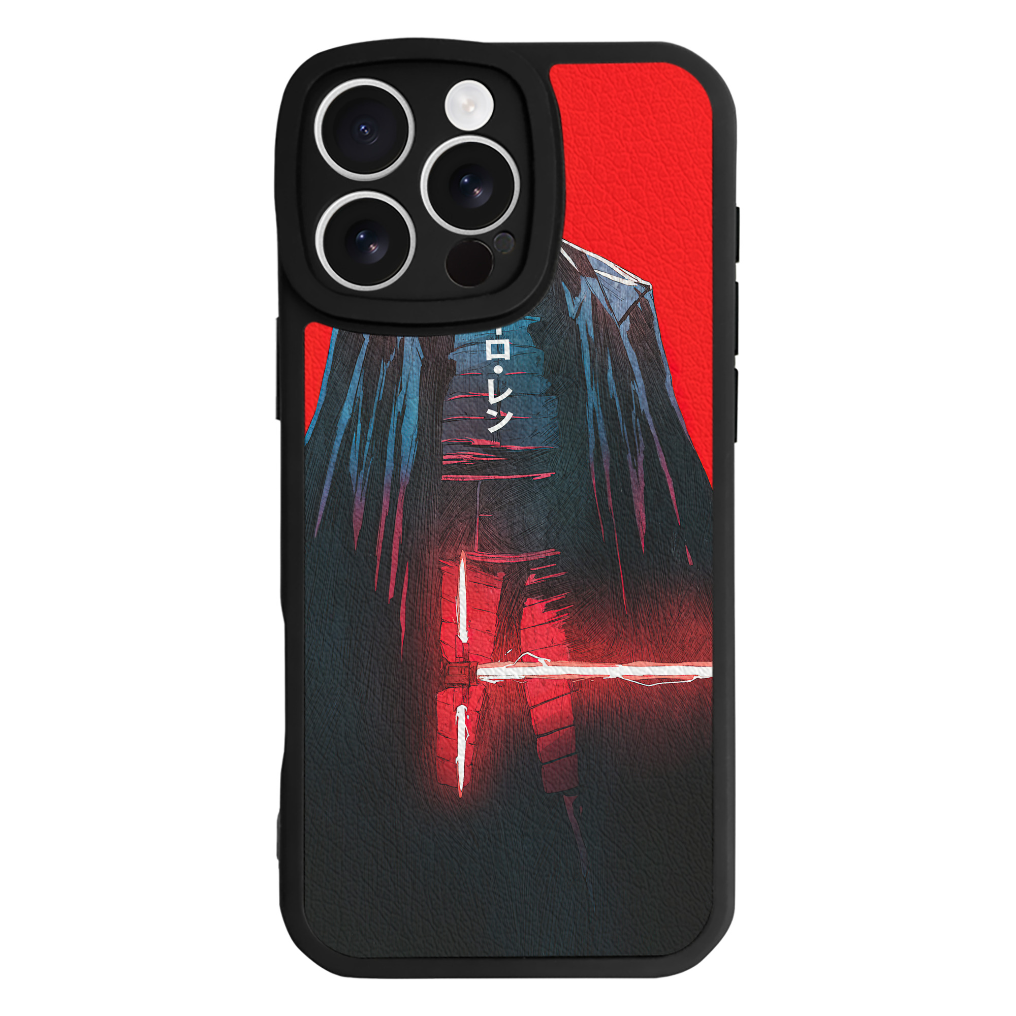 （画像用） スター・ウォーズ Star Wars 【iPhone 16シリーズ対応】シリコンスマホケース（レザー調） 材質：シリコン